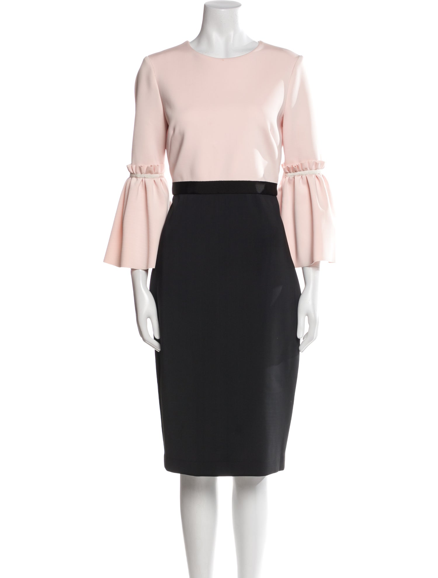 Ted Baker Crew Neck Midi Length Dress