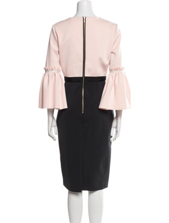 Ted Baker Crew Neck Midi Length Dress