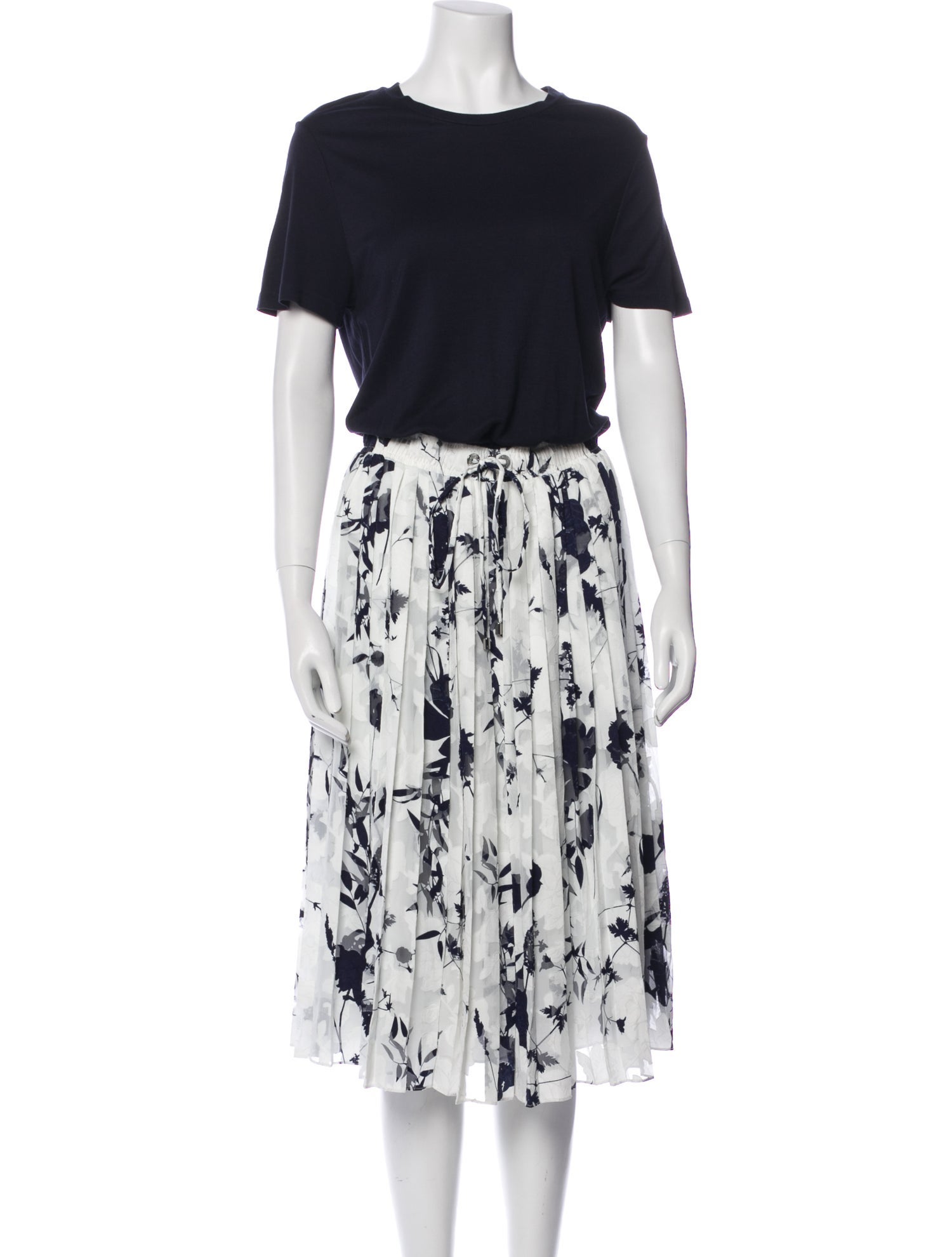 Ted Baker Printed Midi Length Dress