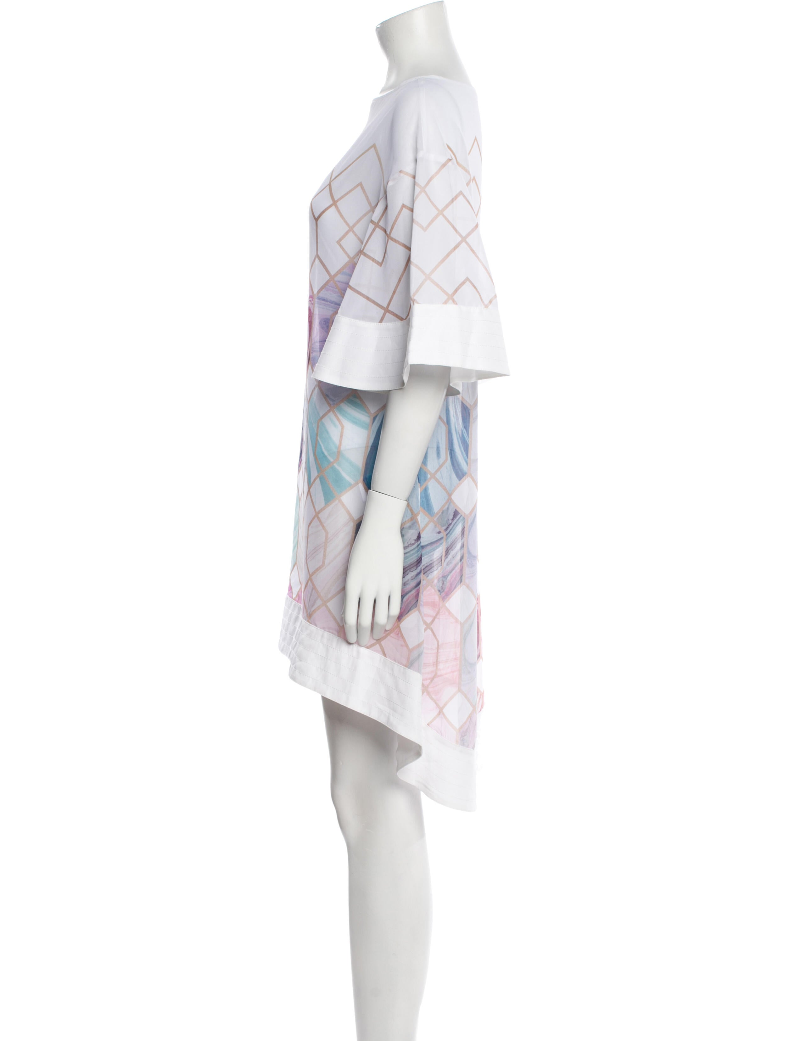 Ted Baker Printed Knee-Length Dress