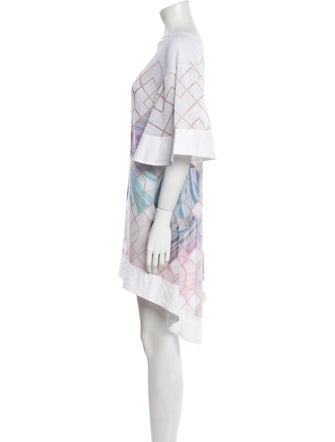 Ted Baker Printed Knee-Length Dress