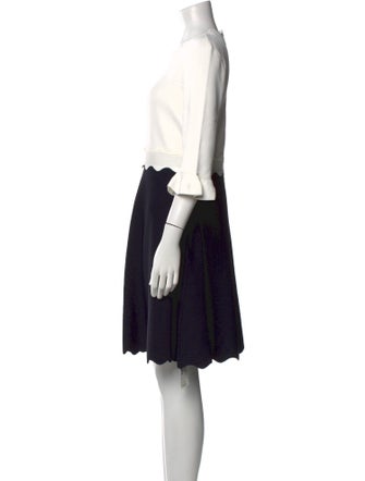 Ted Baker Scoop Neck Mini Dress