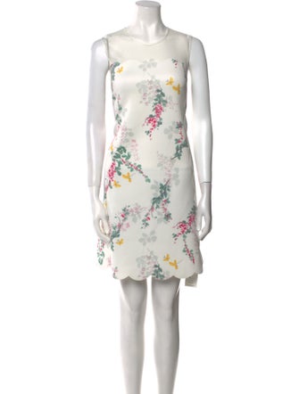 Ted Baker Floral Print Mini Dress