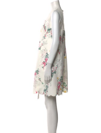 Ted Baker Floral Print Mini Dress