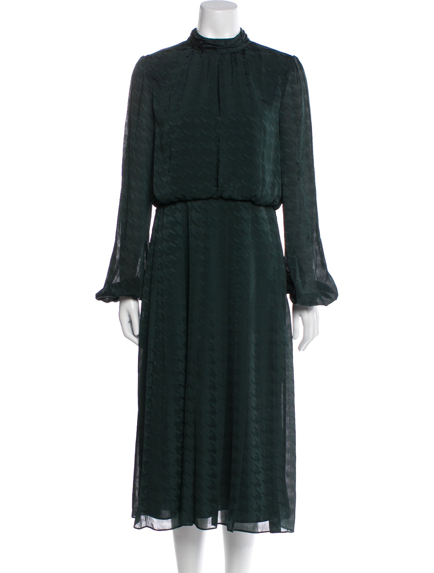 Ted Baker Mock Neck Long Dress