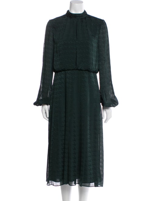 Ted Baker Mock Neck Long Dress