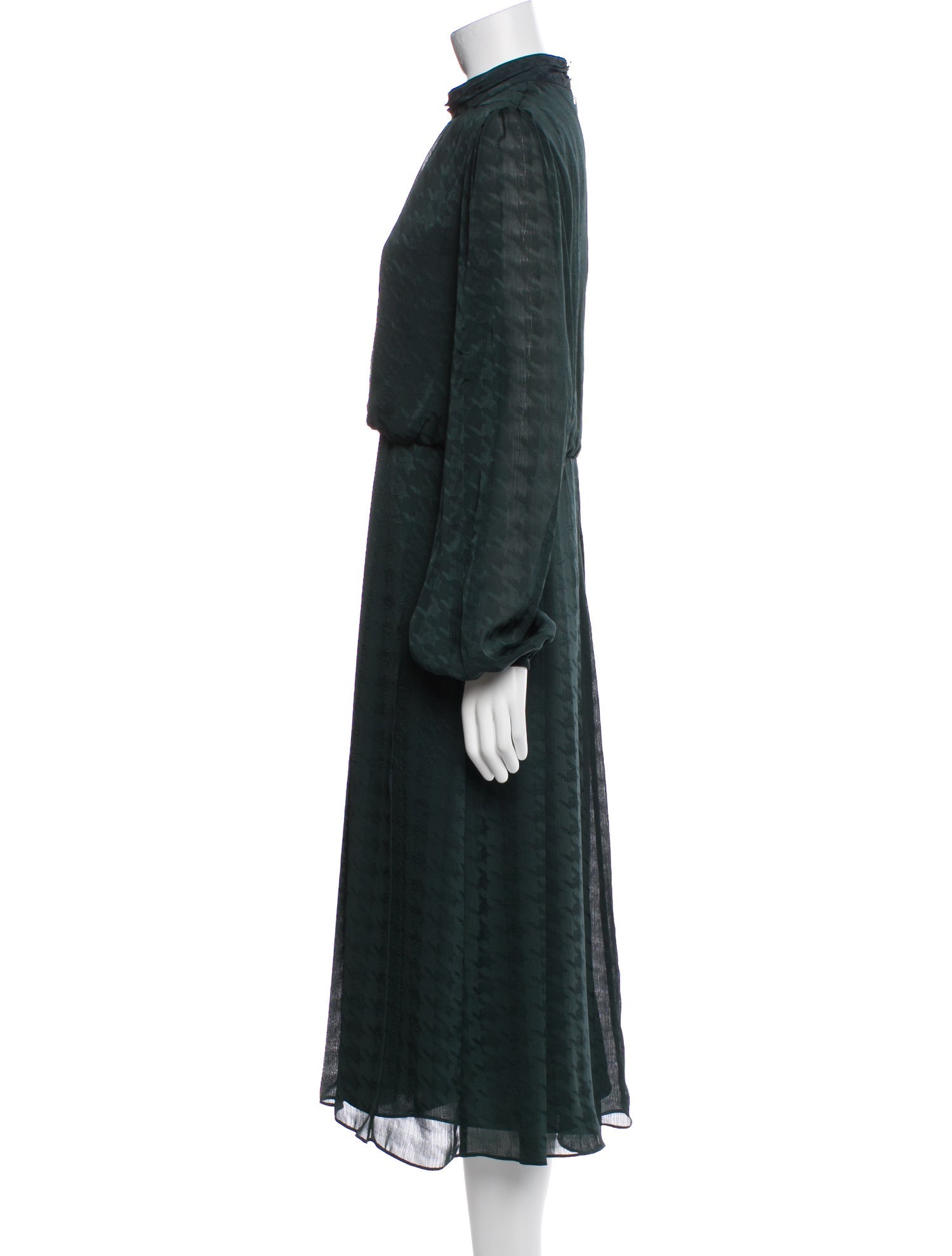 Ted Baker Mock Neck Long Dress