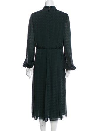 Ted Baker Mock Neck Long Dress