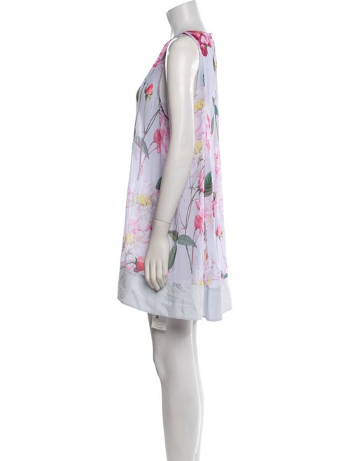 Ted Baker Floral Print Mini Dress