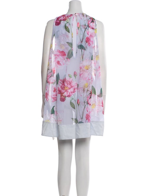 Ted Baker Floral Print Mini Dress