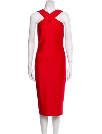 Ted Baker Halterneck Midi Length Dress