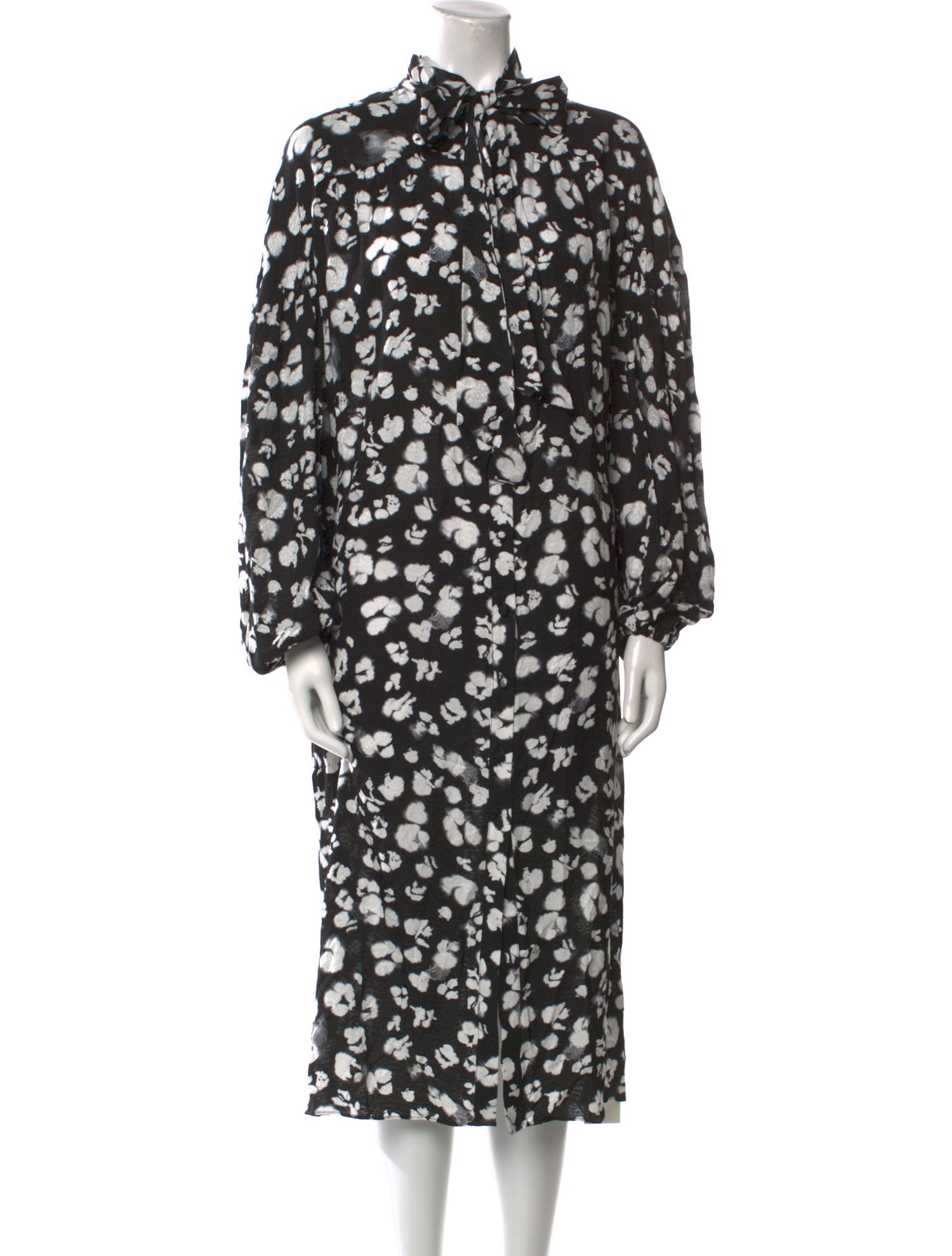 Ted Baker Floral Print Midi Length Dress w/ Tags