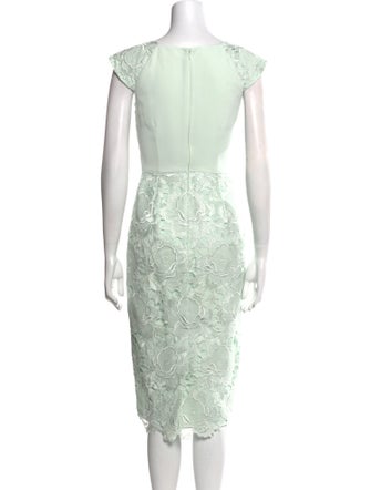Ted Baker Lace Pattern Midi Length Dress