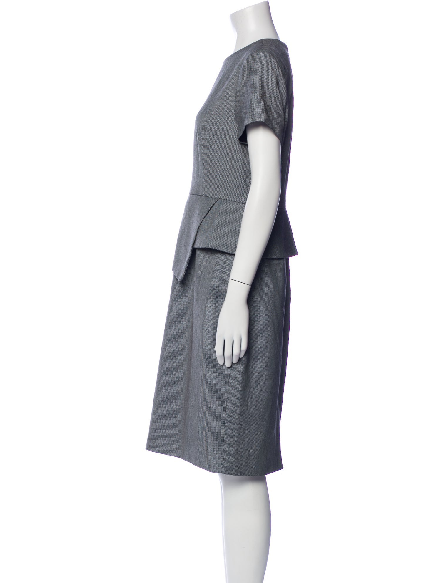 Ted Baker Crew Neck Knee-Length Dress