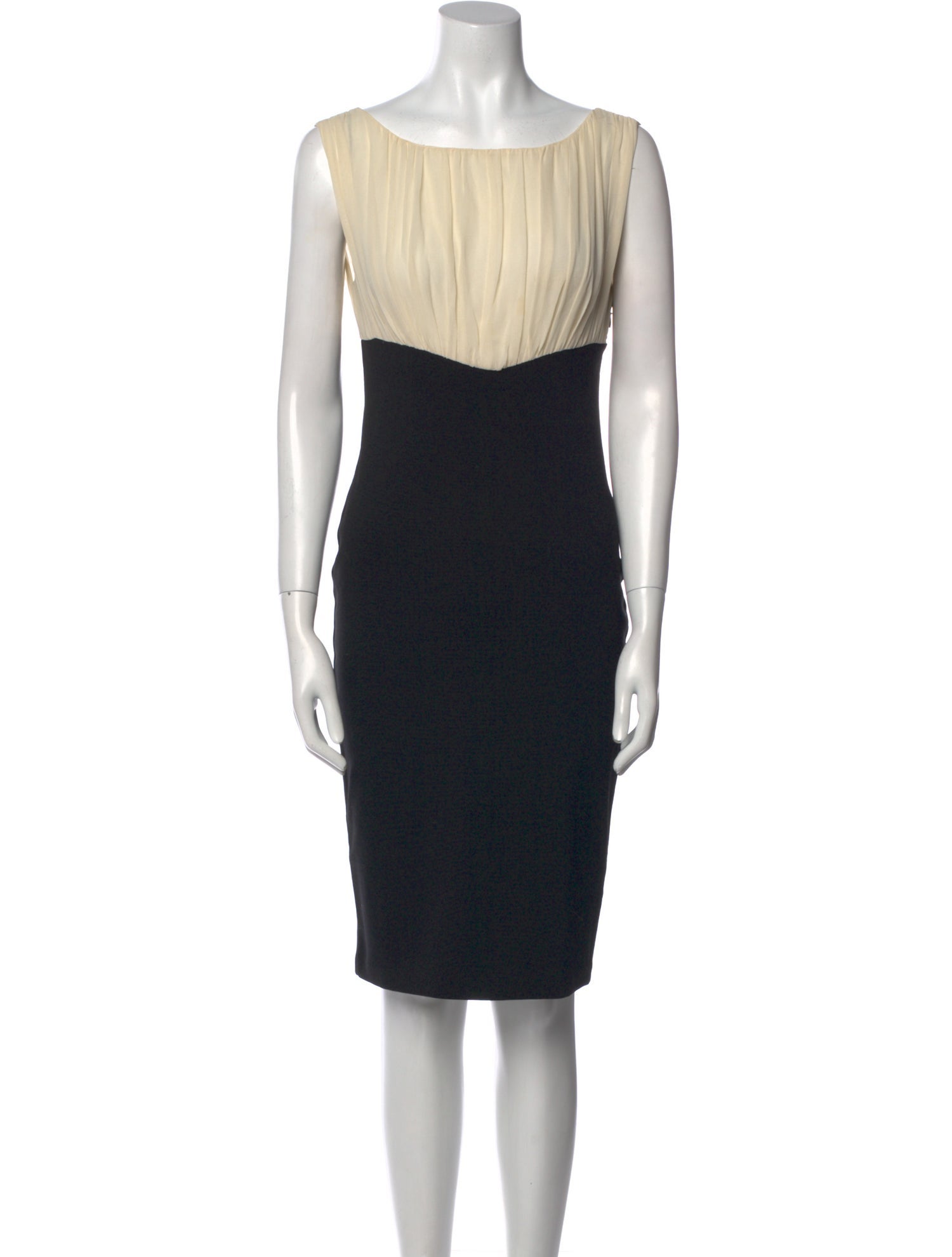 Ted Baker Colorblock Pattern Knee-Length Dress