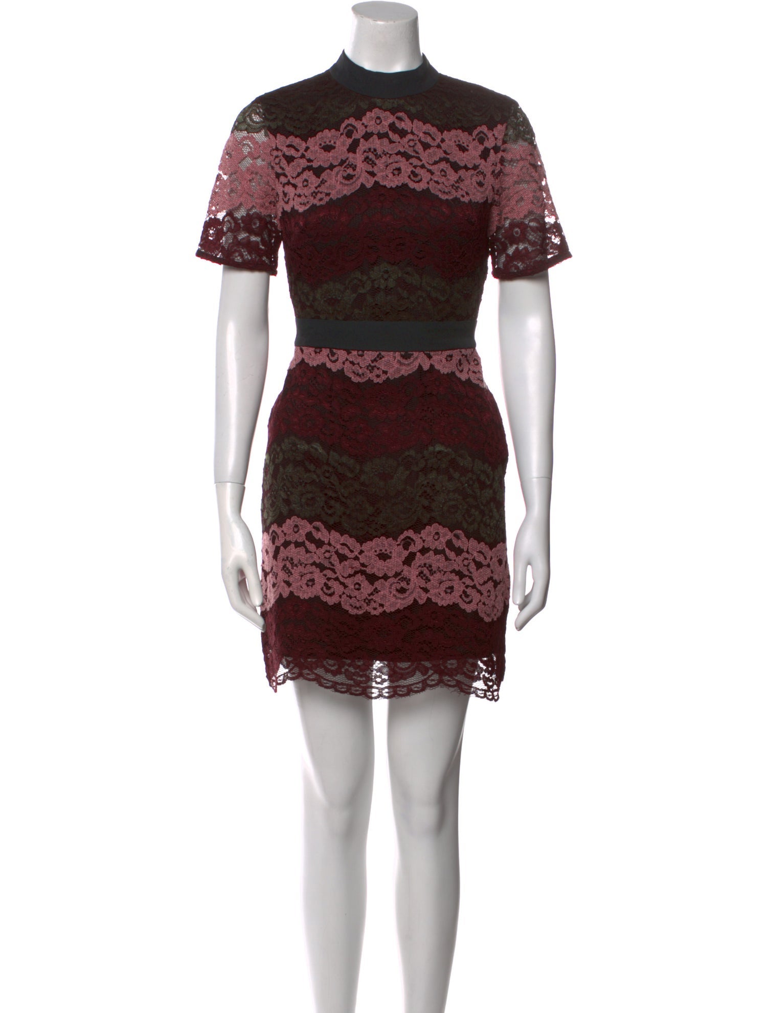 Ted Baker Lace Pattern Mini Dress