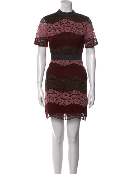 Ted Baker Lace Pattern Mini Dress