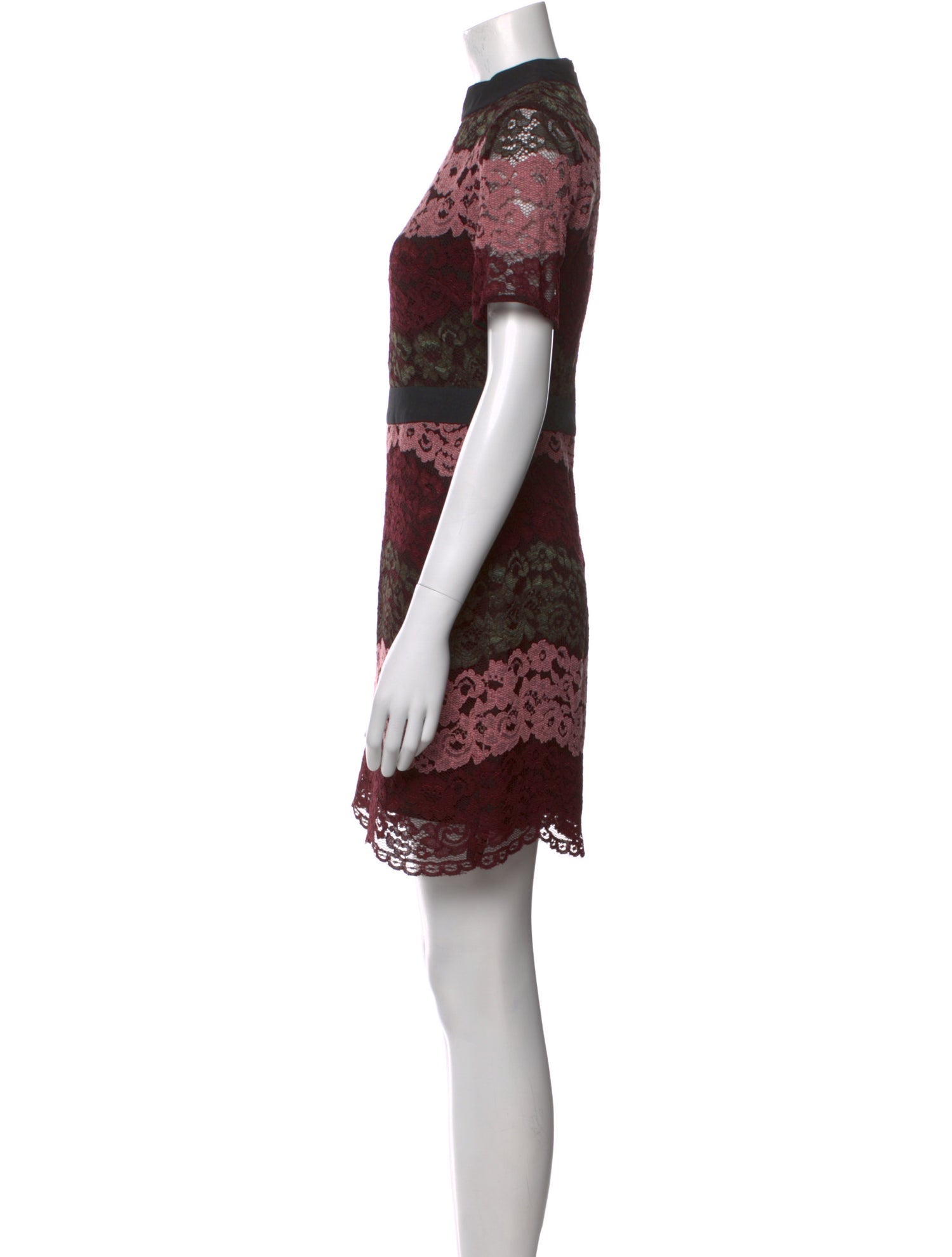 Ted Baker Lace Pattern Mini Dress