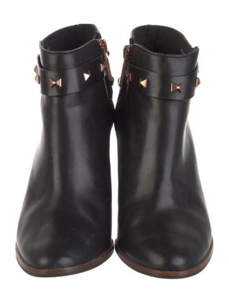 Ted Baker Leather Studded Accents Boots