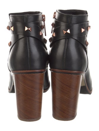 Ted Baker Leather Studded Accents Boots