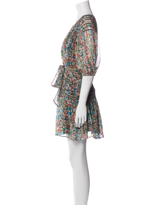 Ted Baker Floral Print Mini Dress