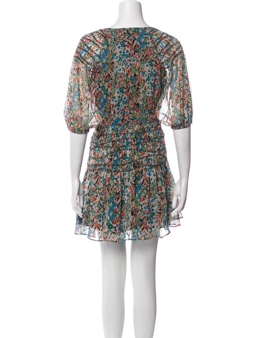 Ted Baker Floral Print Mini Dress