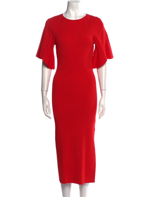 Ted Baker Crew Neck Midi Length Dress