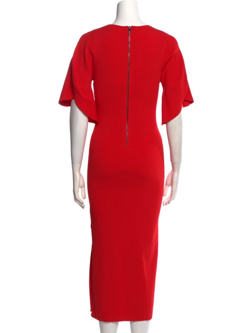 Ted Baker Crew Neck Midi Length Dress
