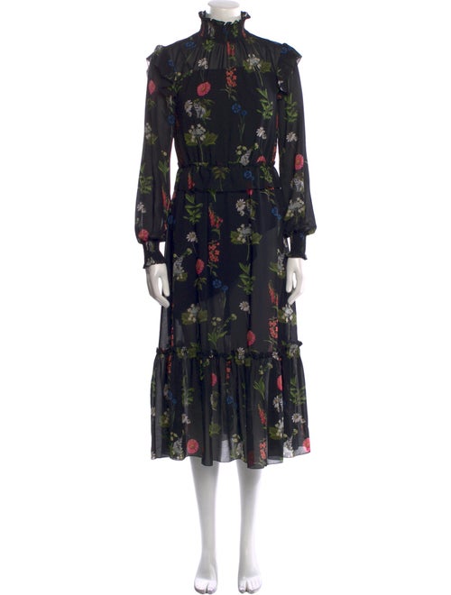 Ted Baker Floral Print Long Dress