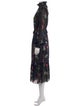 Ted Baker Floral Print Long Dress