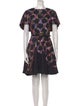 Ted Baker Floral Print Mini Dress