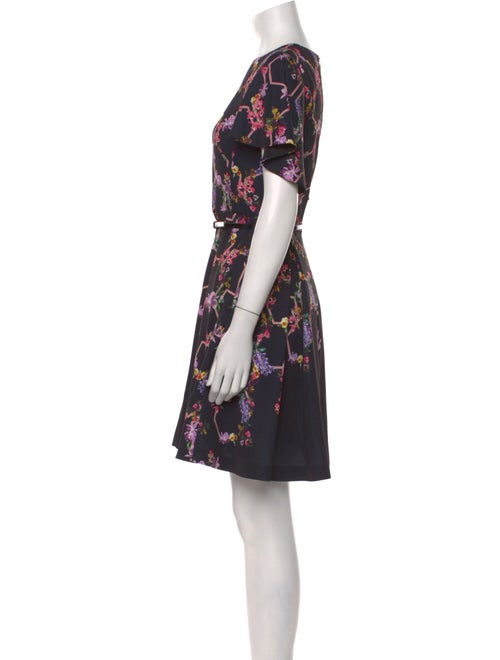 Ted Baker Floral Print Mini Dress