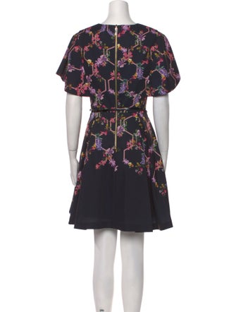 Ted Baker Floral Print Mini Dress