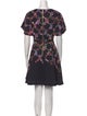 Ted Baker Floral Print Mini Dress