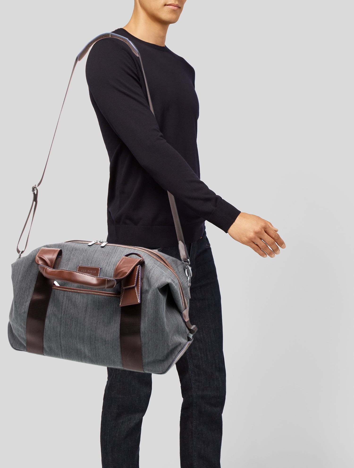 Ted Baker Canvas Weekender Bag