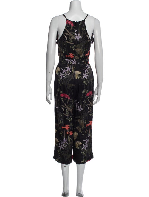 Ted Baker Floral Print Scoop Neck Jumpsuit