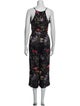 Ted Baker Floral Print Scoop Neck Jumpsuit