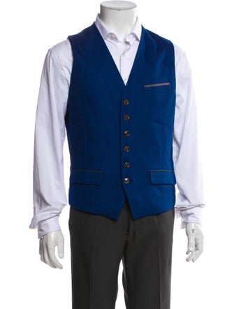 Ted Baker Graphic Print Suit Vest