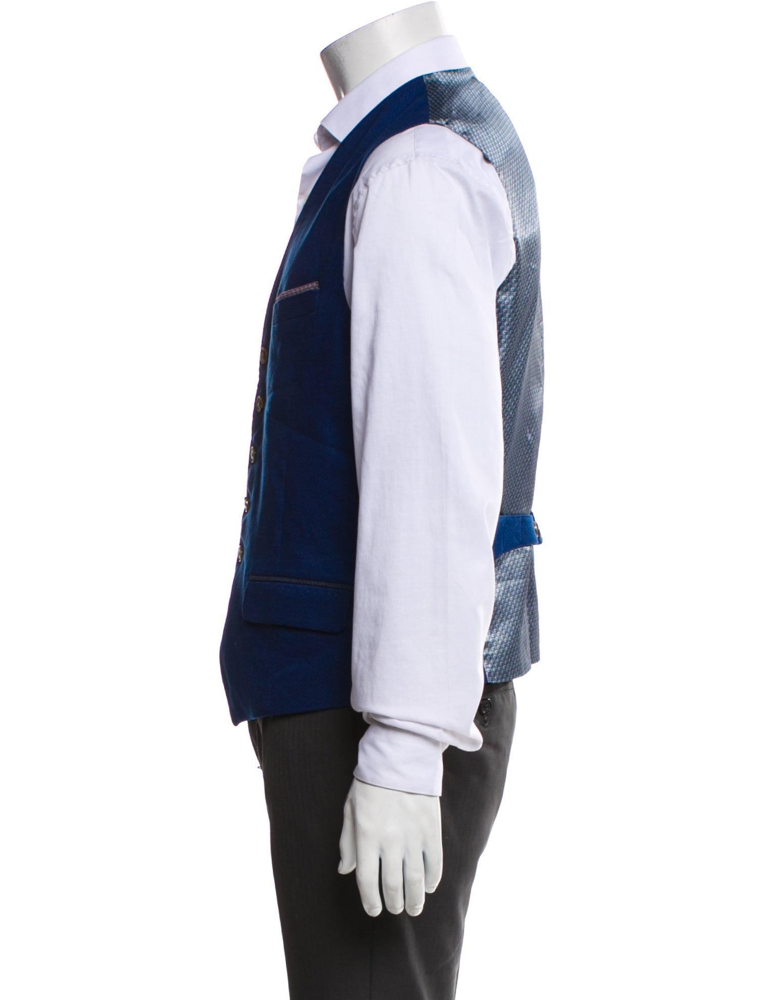 Ted Baker Graphic Print Suit Vest