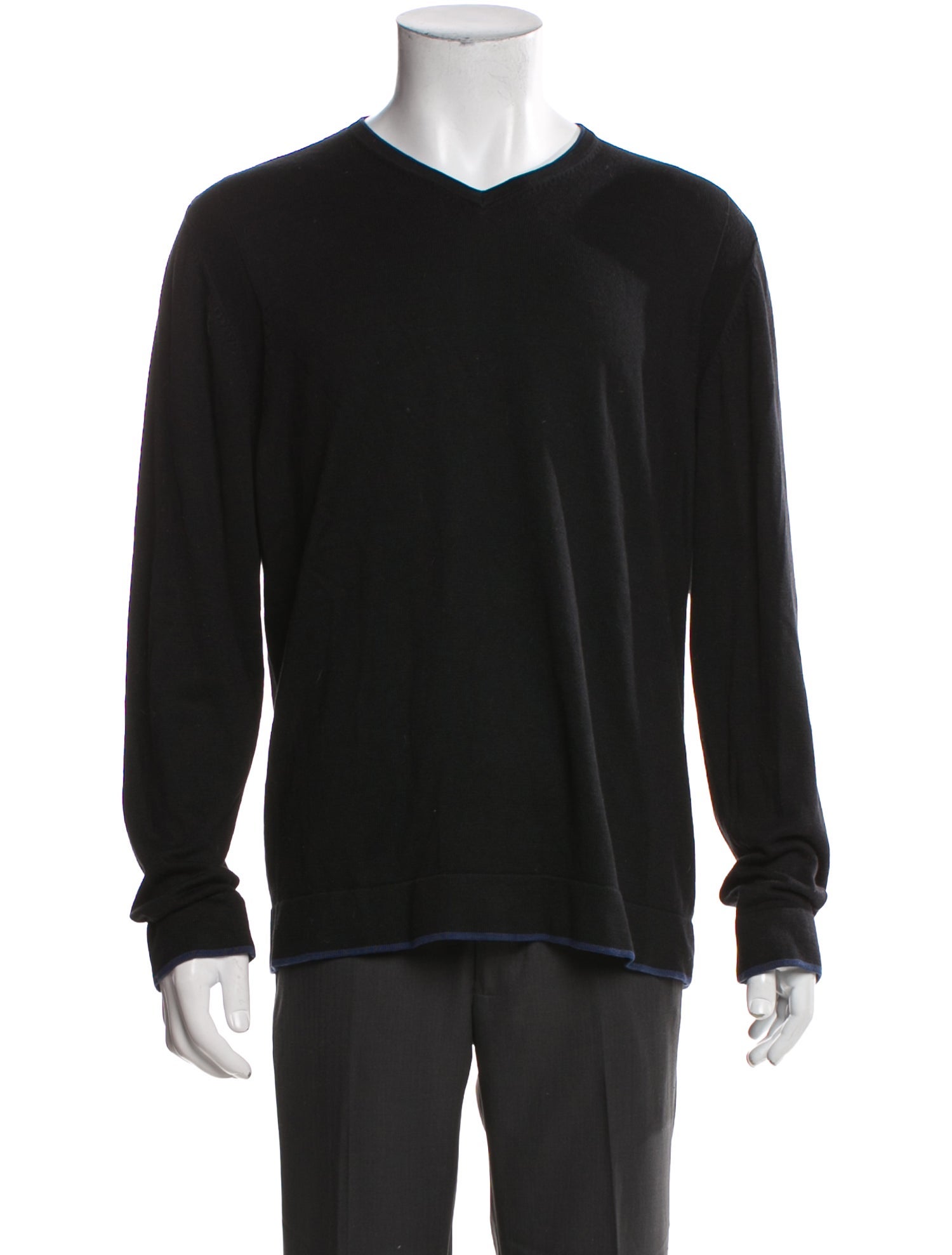Ted Baker V-Neck Long Sleeve Pullover