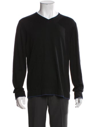 Ted Baker V-Neck Long Sleeve Pullover