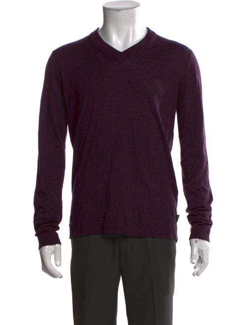 Ted Baker V-Neck Long Sleeve Pullover