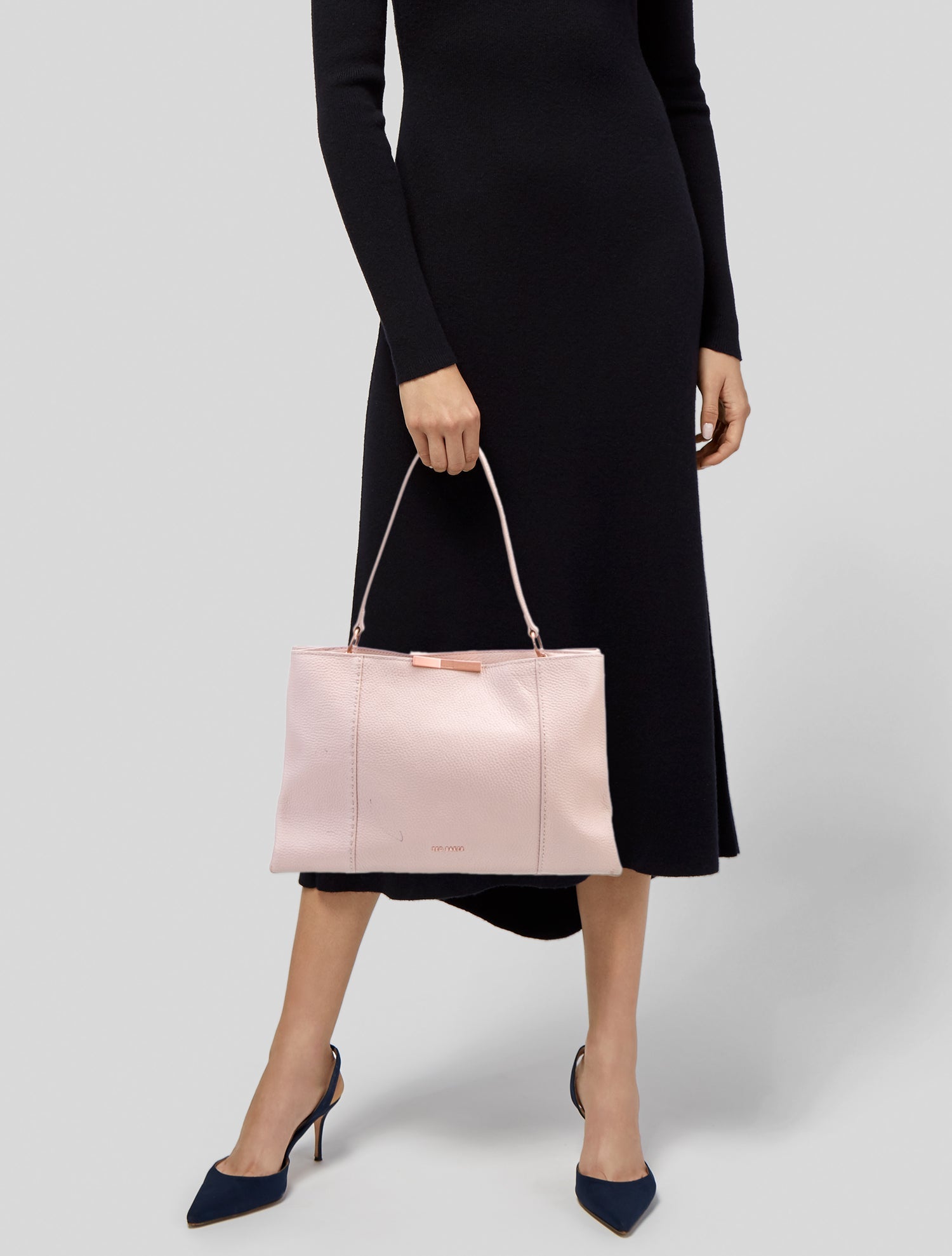 Ted Baker Leather Top Handle Bag