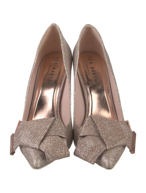 Ted Baker Glitter Bow Accents Pumps