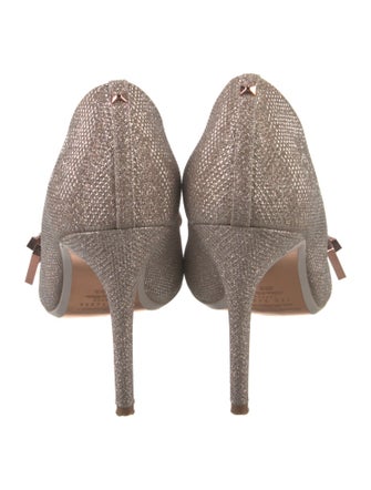 Ted Baker Glitter Bow Accents Pumps