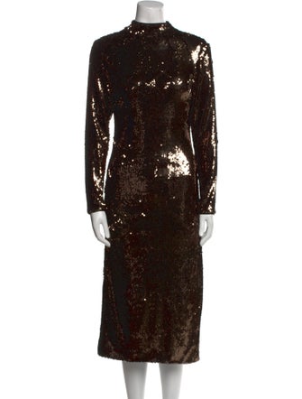 Ted Baker Printed Long Dress