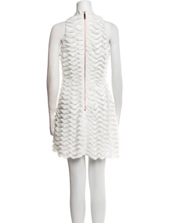 Ted Baker Mock Neck Mini Dress