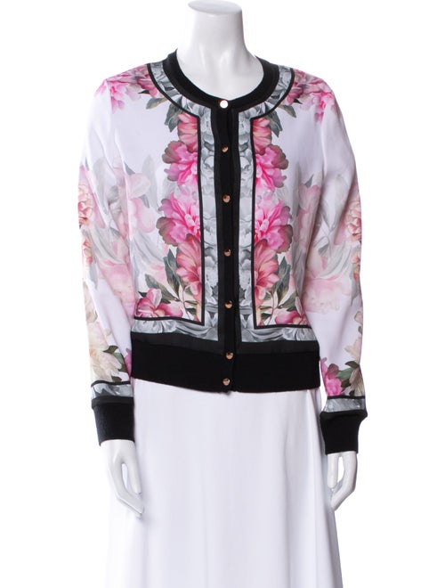 Ted Baker Floral Print Bomber Jacket