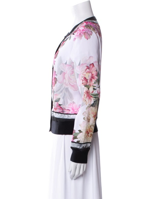 Ted Baker Floral Print Bomber Jacket