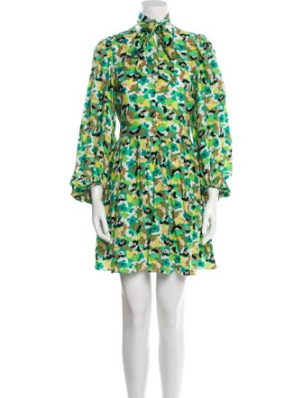 Ted Baker Floral Print Mini Dress